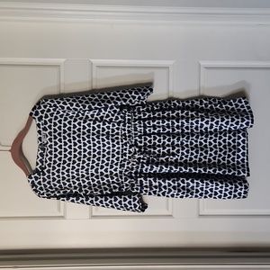 LOOK Girls' Drawstring Heart Printed Dress